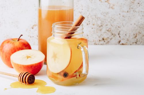 Ginger and apple cider vinegar soother