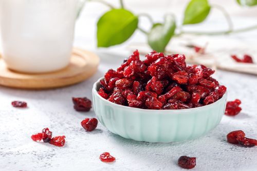 Nutritional Value of Dried Cranberries